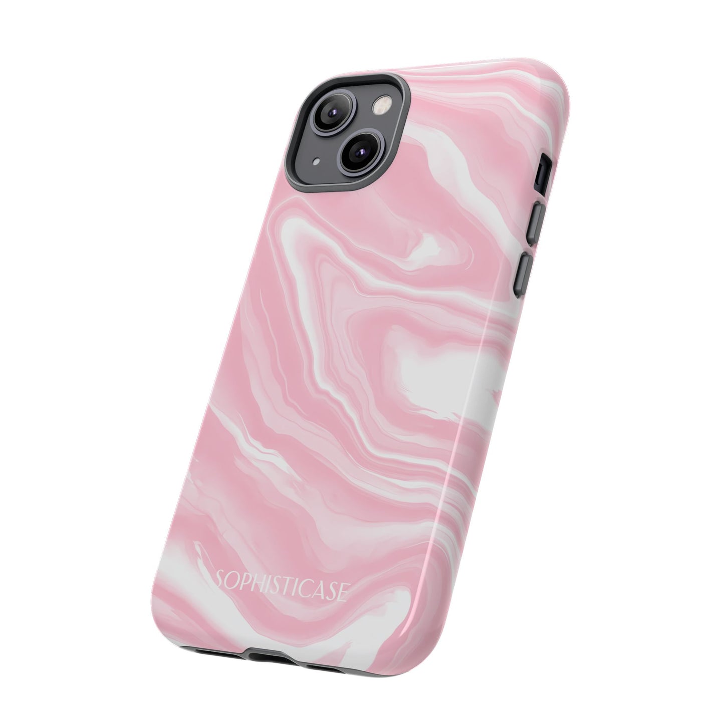 Liquid Dreams in Pink - Drop Proof Phone Case for iPhone