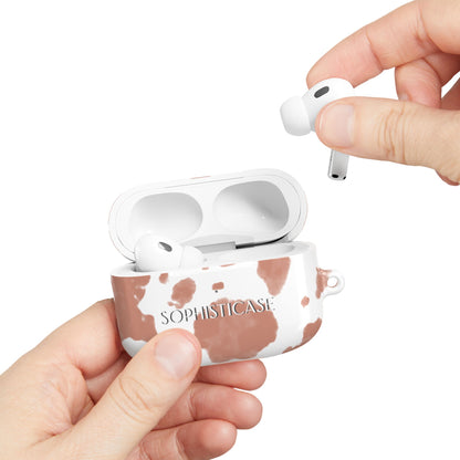 AirPod Cases - Holy Cow in Light Brown