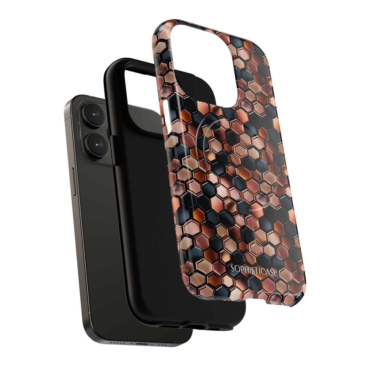 Rose' Runway in Honeycomb Mosaic - Magsafe Case