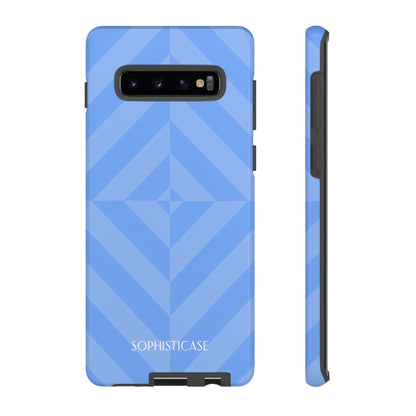 Zenergy in Blue - Dual Layer Shockproof Phone Case for iPhone, Google Pixel and Samsung Galaxy