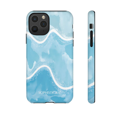 Serenity in Blue - Drop Proof Phone Case for iPhone, Samsung Galaxy and Google Pixel