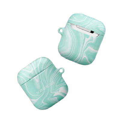 AirPod Cases - Liquid Dreams in Green