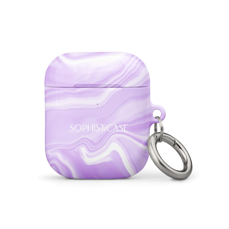 AirPod Cases - Liquid Dreams in Pastel Purple