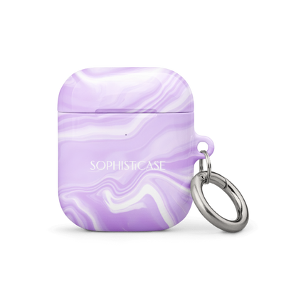 AirPod Cases - Liquid Dreams in Pastel Purple