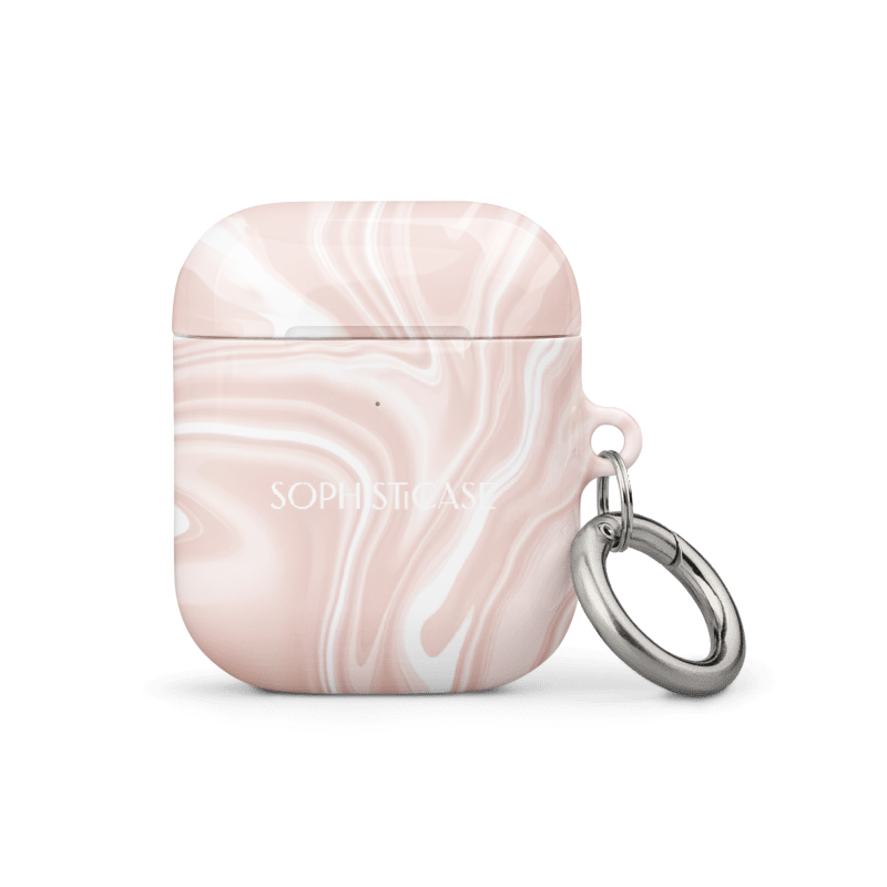 AirPod Cases - Liquid Dreams in Neutral Beige