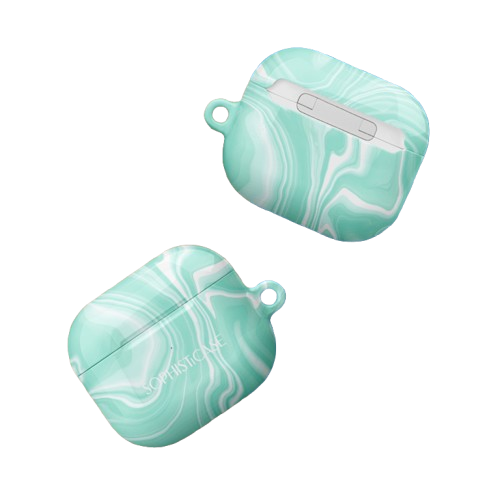 AirPod Cases - Liquid Dreams in Green