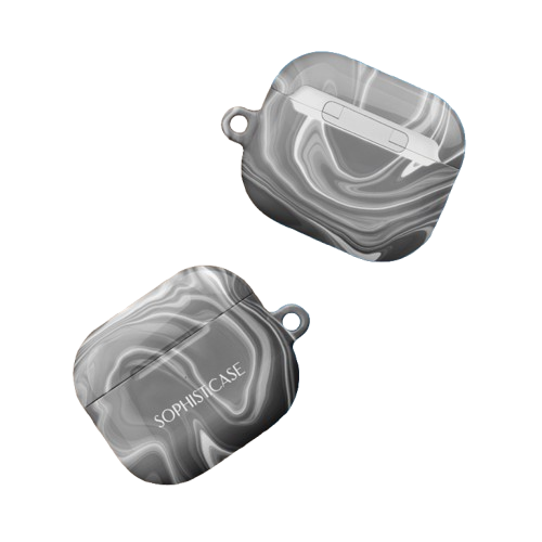 AirPod Cases - Liquid Dreams in Charcoal