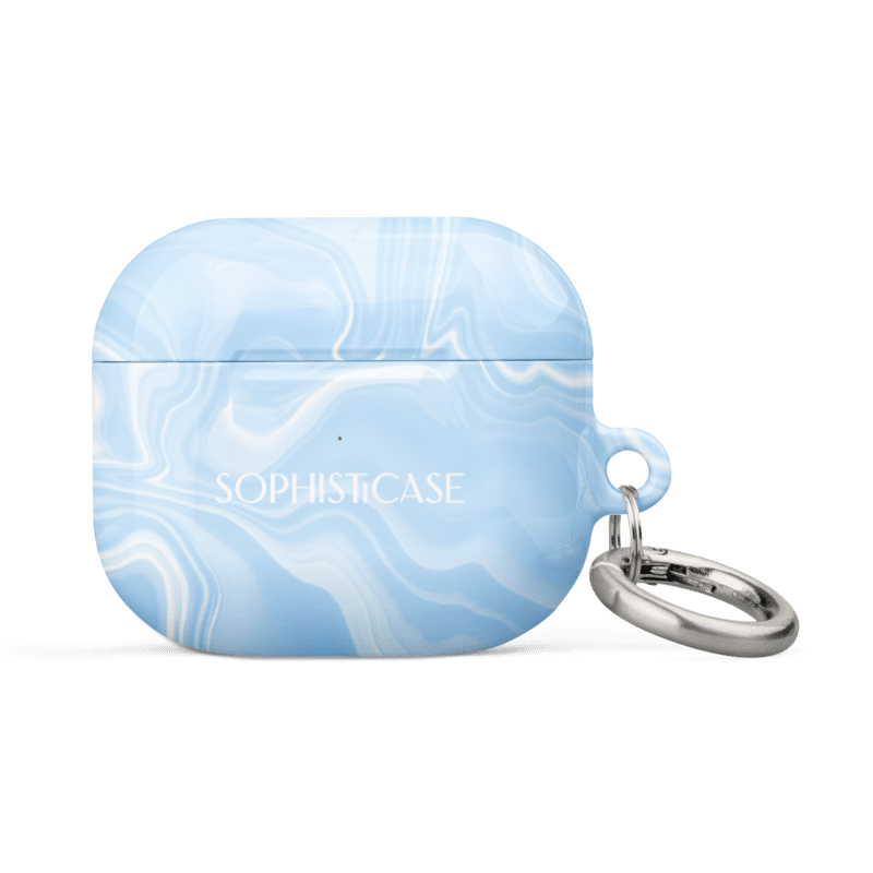 AirPod Cases - Liquid Dreams in Light Blue