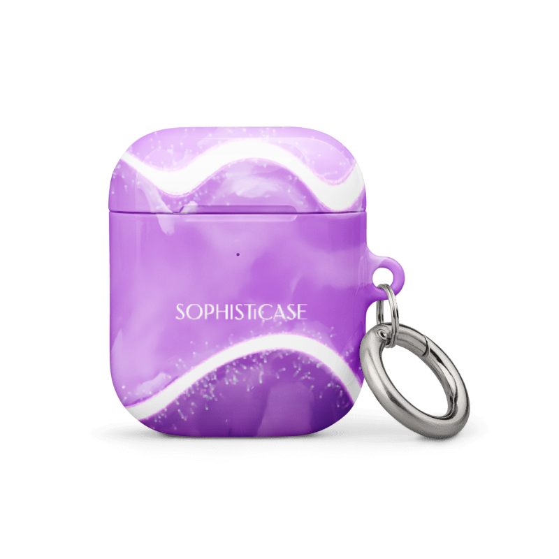 AirPod Cases - Serenity in Purple