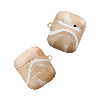 AirPod Cases - Serenity in Neutral Brown