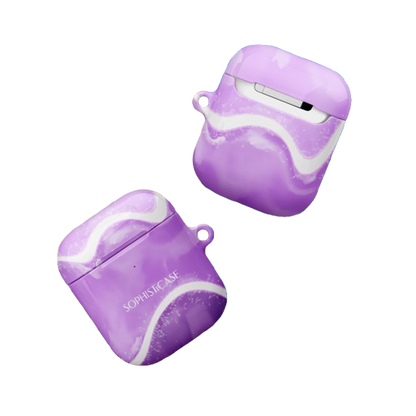 AirPod Cases - Serenity in Purple