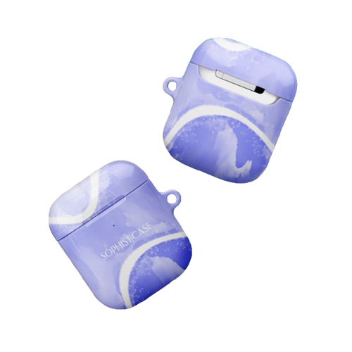 AirPod Cases - Serenity in Purple