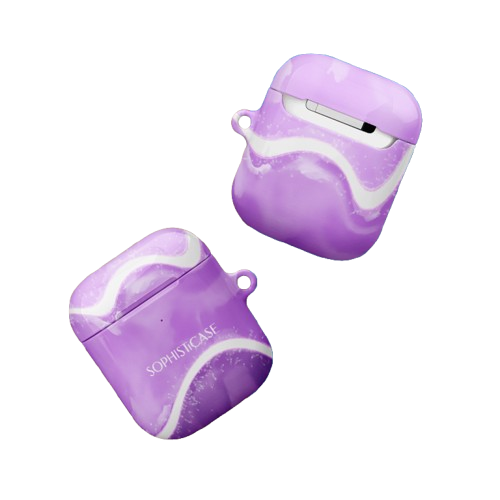 AirPod Cases - Serenity in Purple