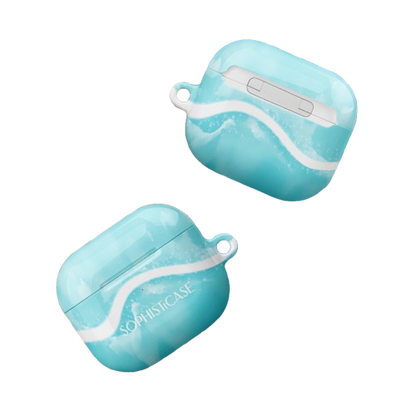 AirPod Cases - Serenity in Aqua