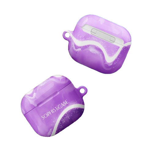 AirPod Cases - Serenity in Purple