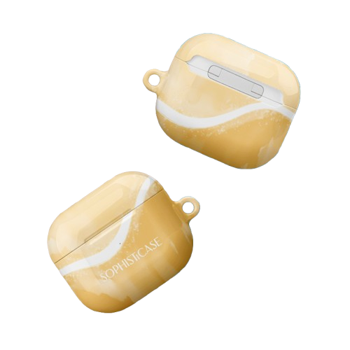 AirPod Cases - Serenity in Yellow