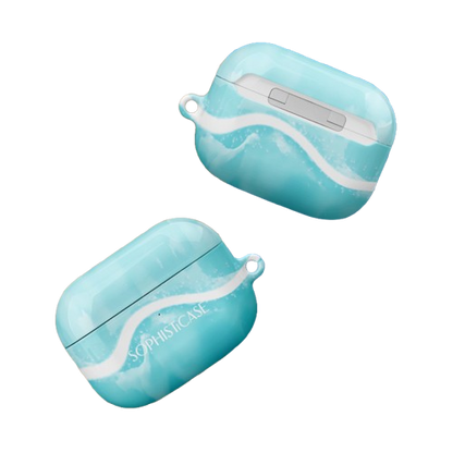 AirPod Cases - Serenity in Aqua