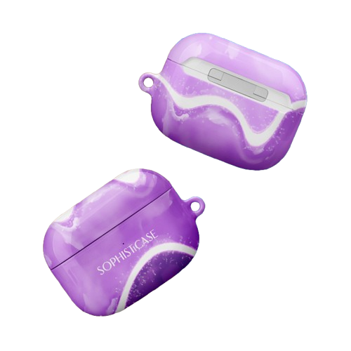 AirPod Cases - Serenity in Purple