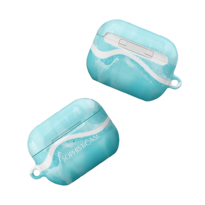 AirPod Cases - Serenity in Aqua