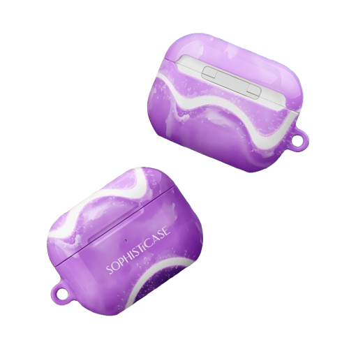 AirPod Cases - Serenity in Purple