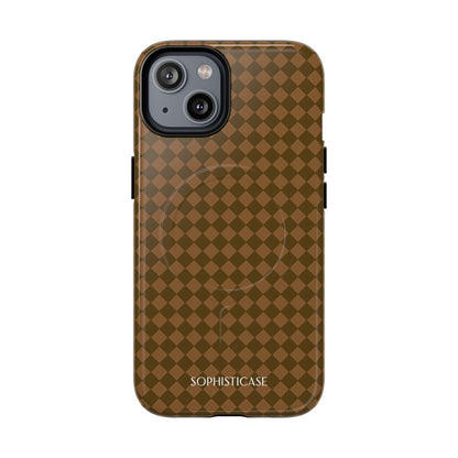 Diamond Diva in Deep Brown - iPhone Magsafe Case