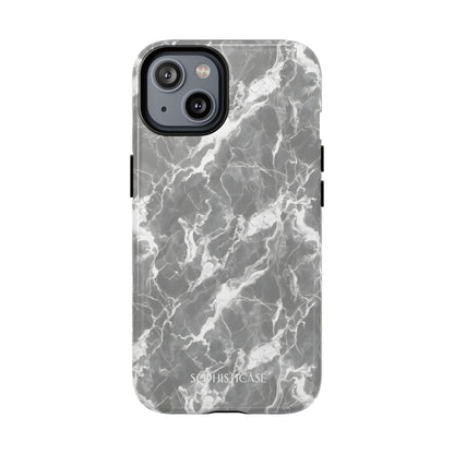 Marble Crush in Charcoal Grey - iPhone Magsafe Case