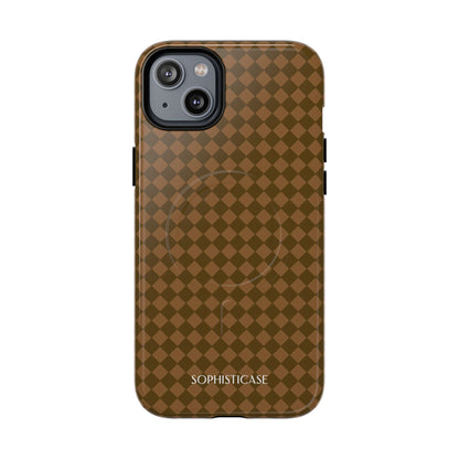Diamond Diva in Deep Brown - iPhone Magsafe Case