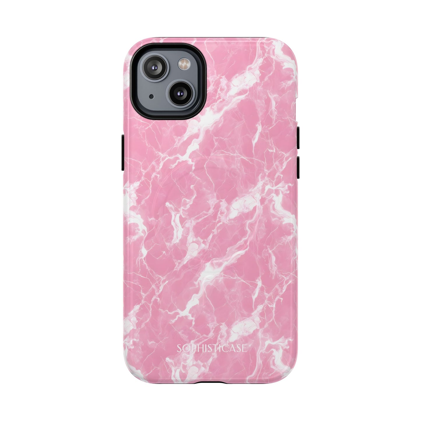 Marble Crush in Pink - iPhone Magsafe Case