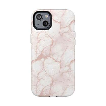 Marble Opulence in Neutral Beige - iPhone Magsafe Case