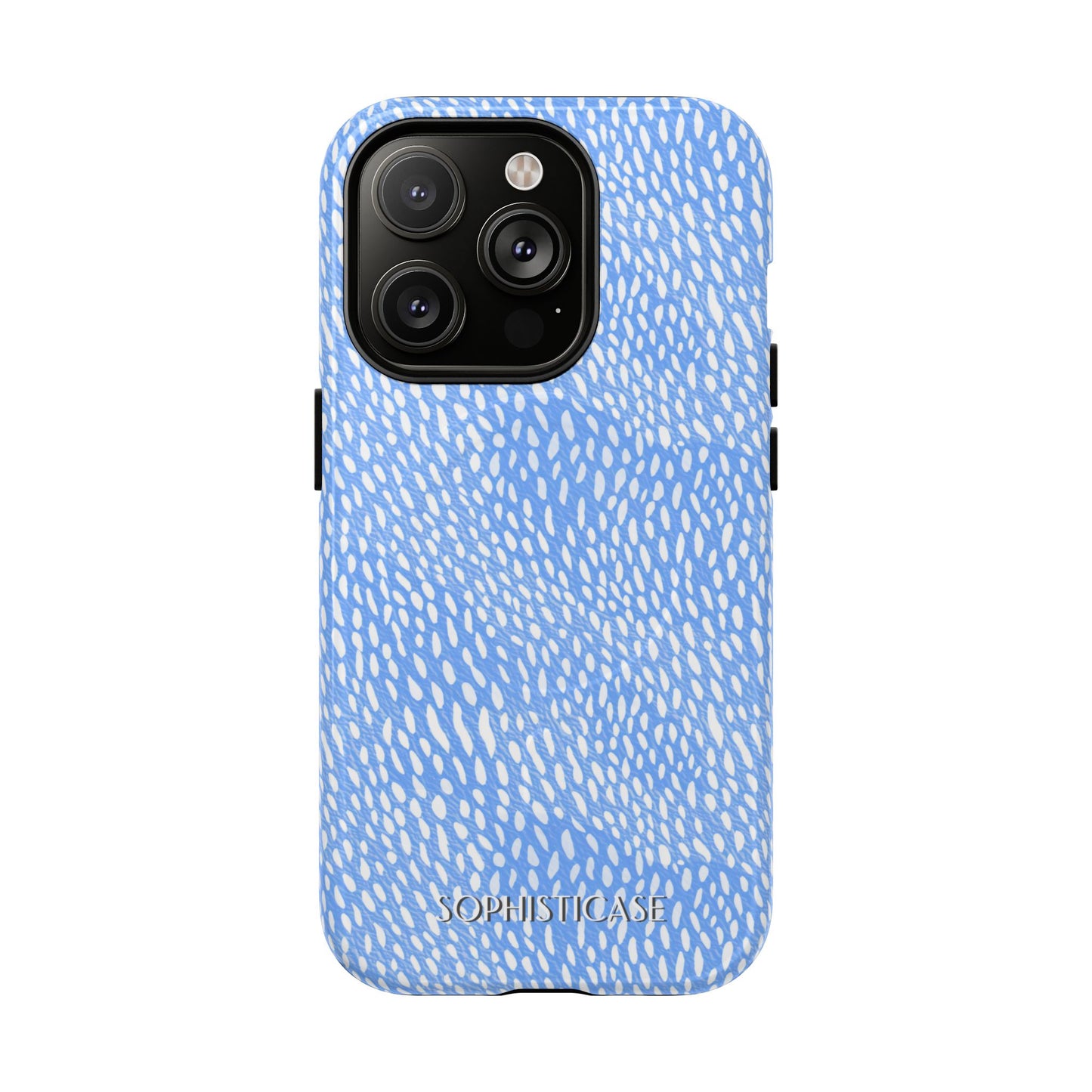 Oh Deer! in Blue - Protective Phone Case for iPhone