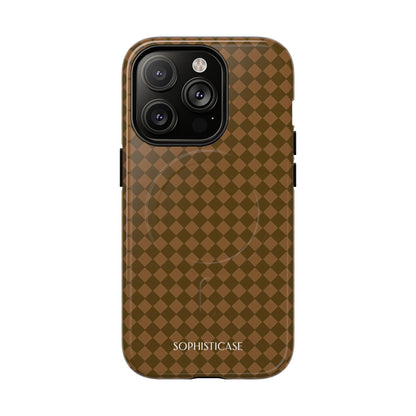 Diamond Diva in Deep Brown - iPhone Magsafe Case