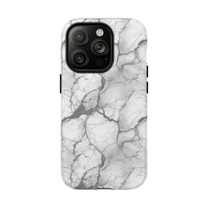 Marble Opulence in Charcoal Grey - iPhone Magsafe Case