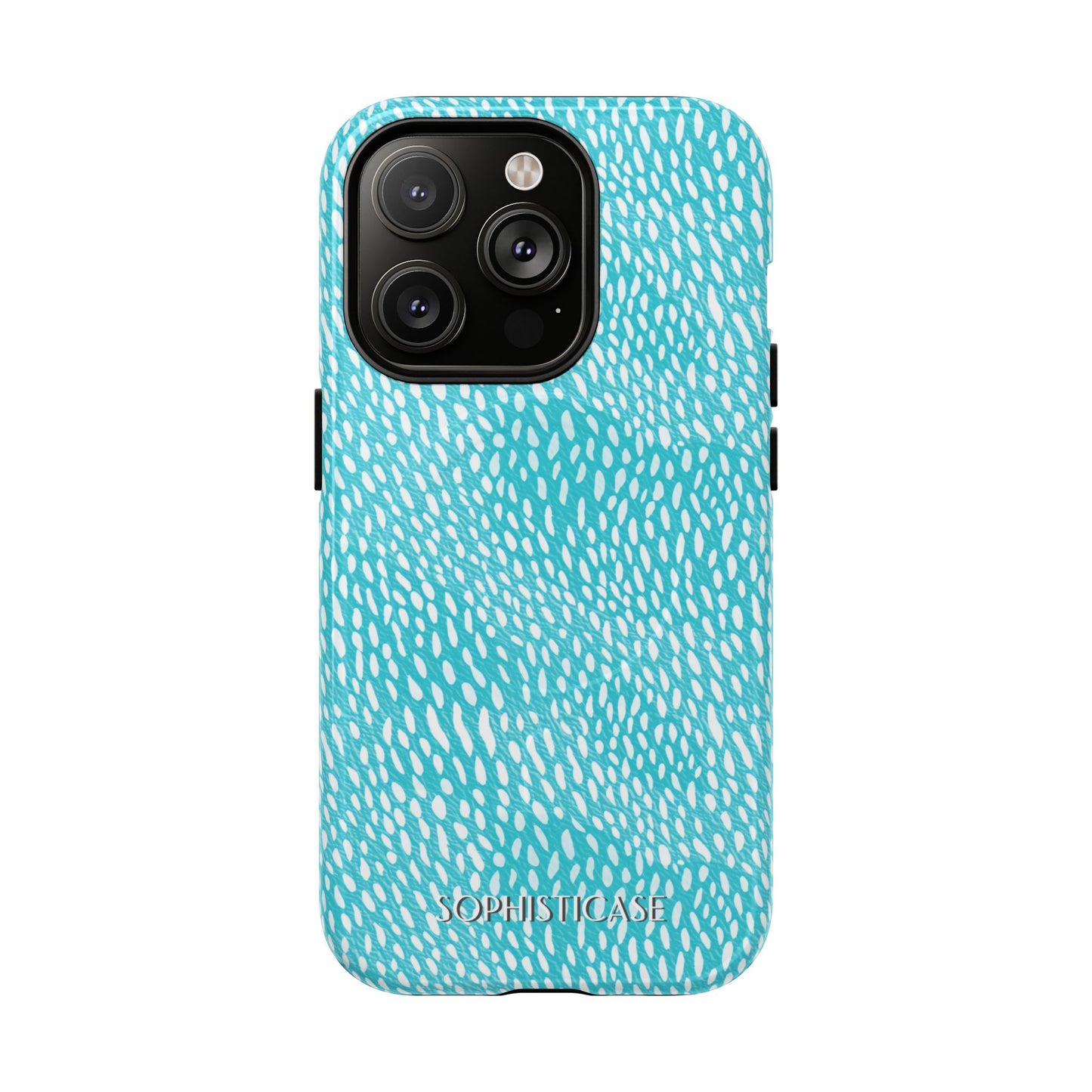 Oh Deer! in Aqua - Tough Phone Case for iPhone