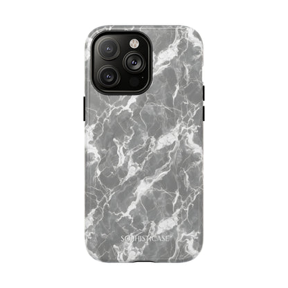 Marble Crush in Charcoal Grey - iPhone Magsafe Case