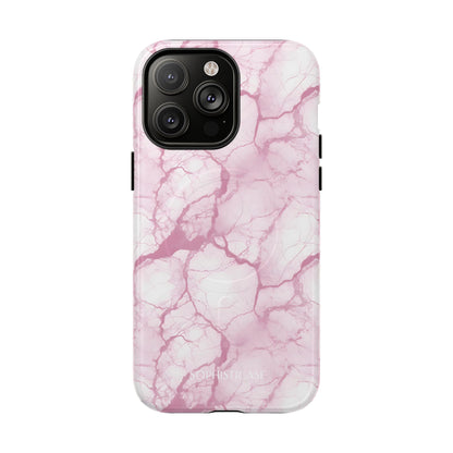Marble Opulence in Pink - iPhone Magsafe Case