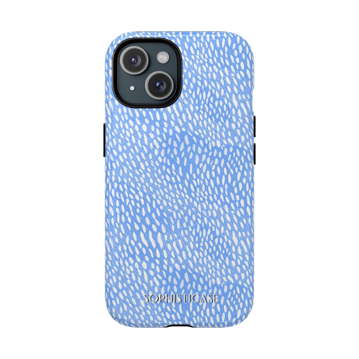 Oh Deer! in Blue - Protective Phone Case for iPhone