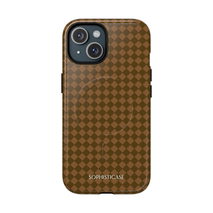 Diamond Diva in Deep Brown - iPhone Magsafe Case