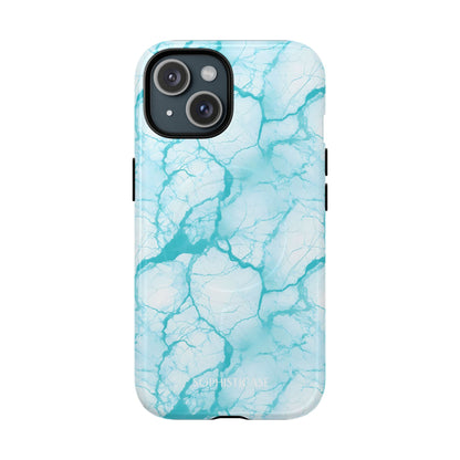 Marble Opulence in Aqua - iPhone Magsafe Case