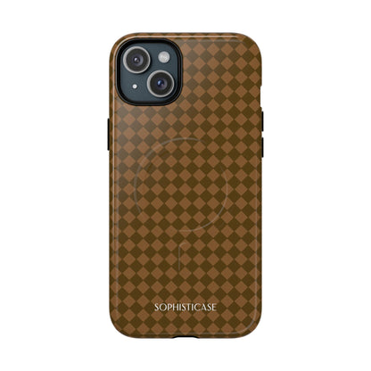 Diamond Diva in Deep Brown - iPhone Magsafe Case
