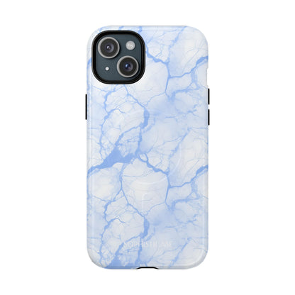 Marble Opulence in Blue - iPhone Magsafe Case