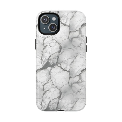 Marble Opulence in Charcoal Grey - iPhone Magsafe Case