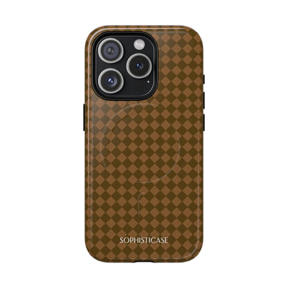 Diamond Diva in Deep Brown - iPhone Magsafe Case