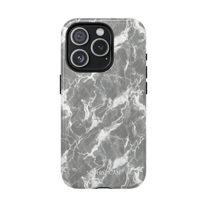 Marble Crush in Charcoal Grey - iPhone Magsafe Case