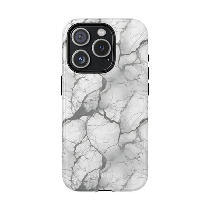 Marble Opulence in Charcoal Grey - iPhone Magsafe Case