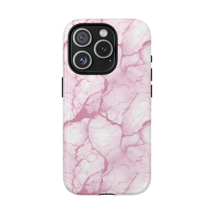 Marble Opulence in Pink - iPhone Magsafe Case
