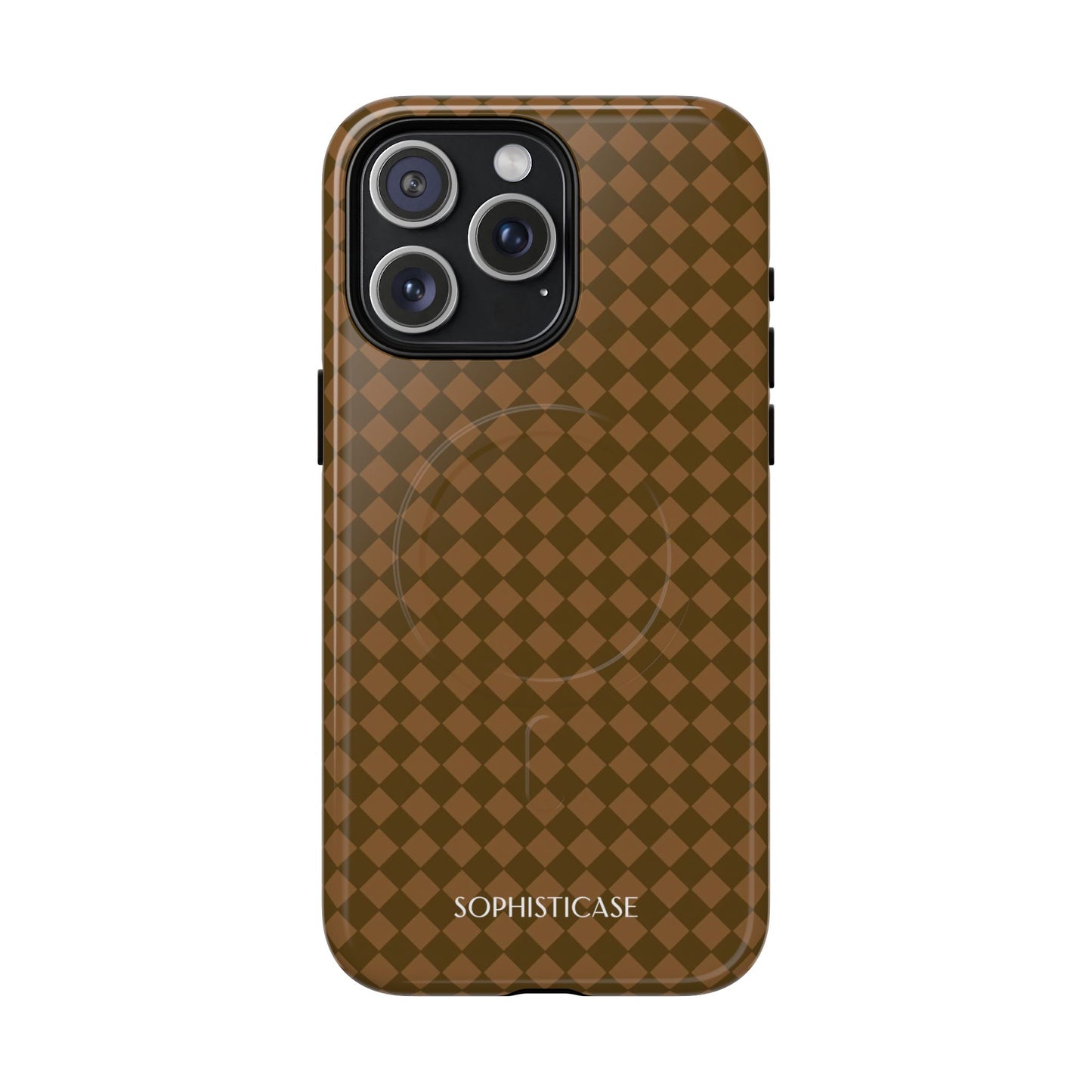 Diamond Diva in Deep Brown - iPhone Magsafe Case