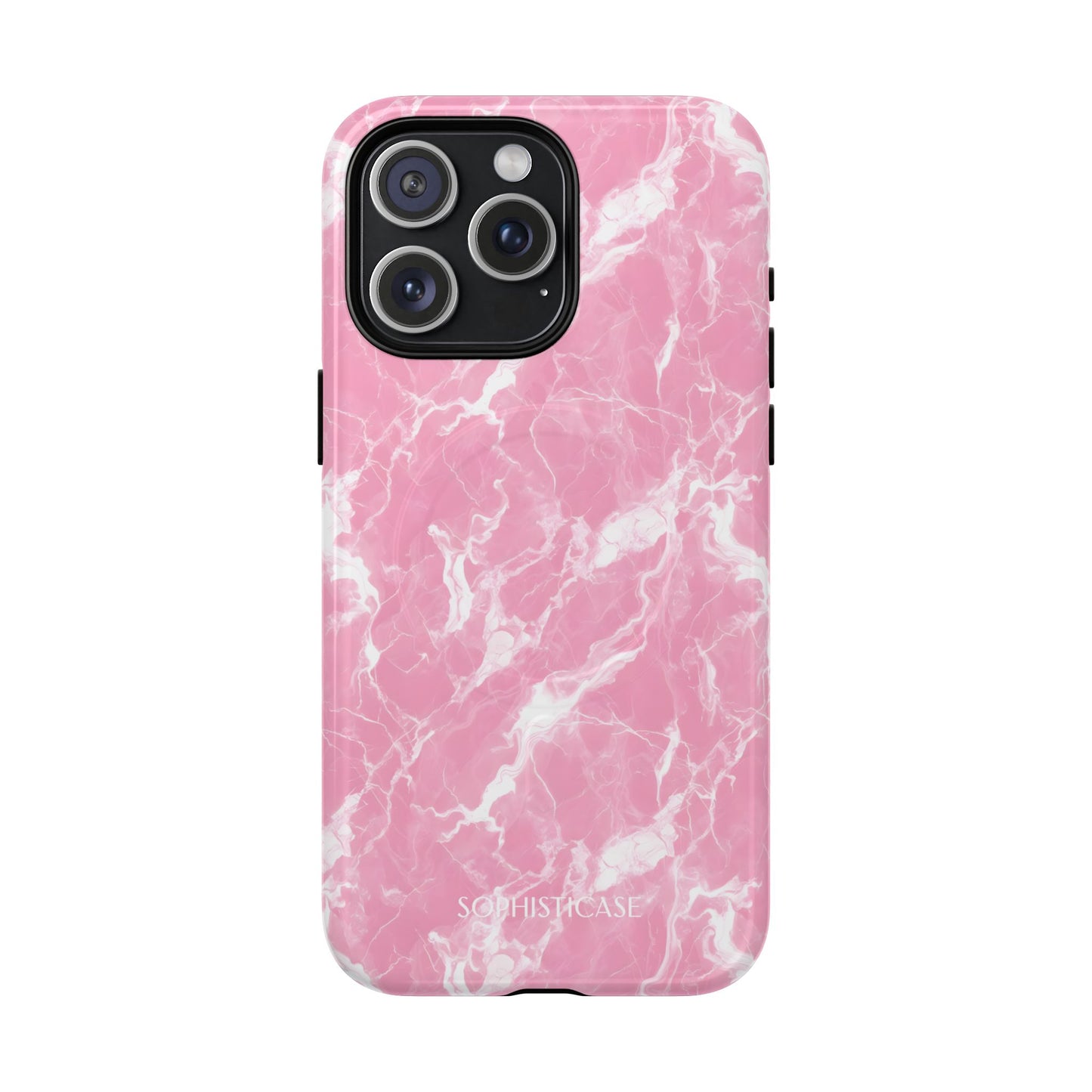 Marble Crush in Pink - iPhone Magsafe Case