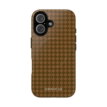 Diamond Diva in Deep Brown - iPhone Magsafe Case
