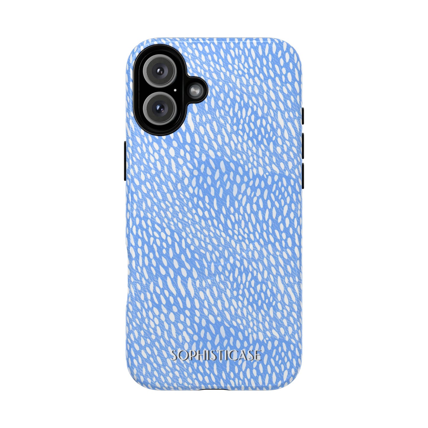 Oh Deer! in Blue - Protective Phone Case for iPhone