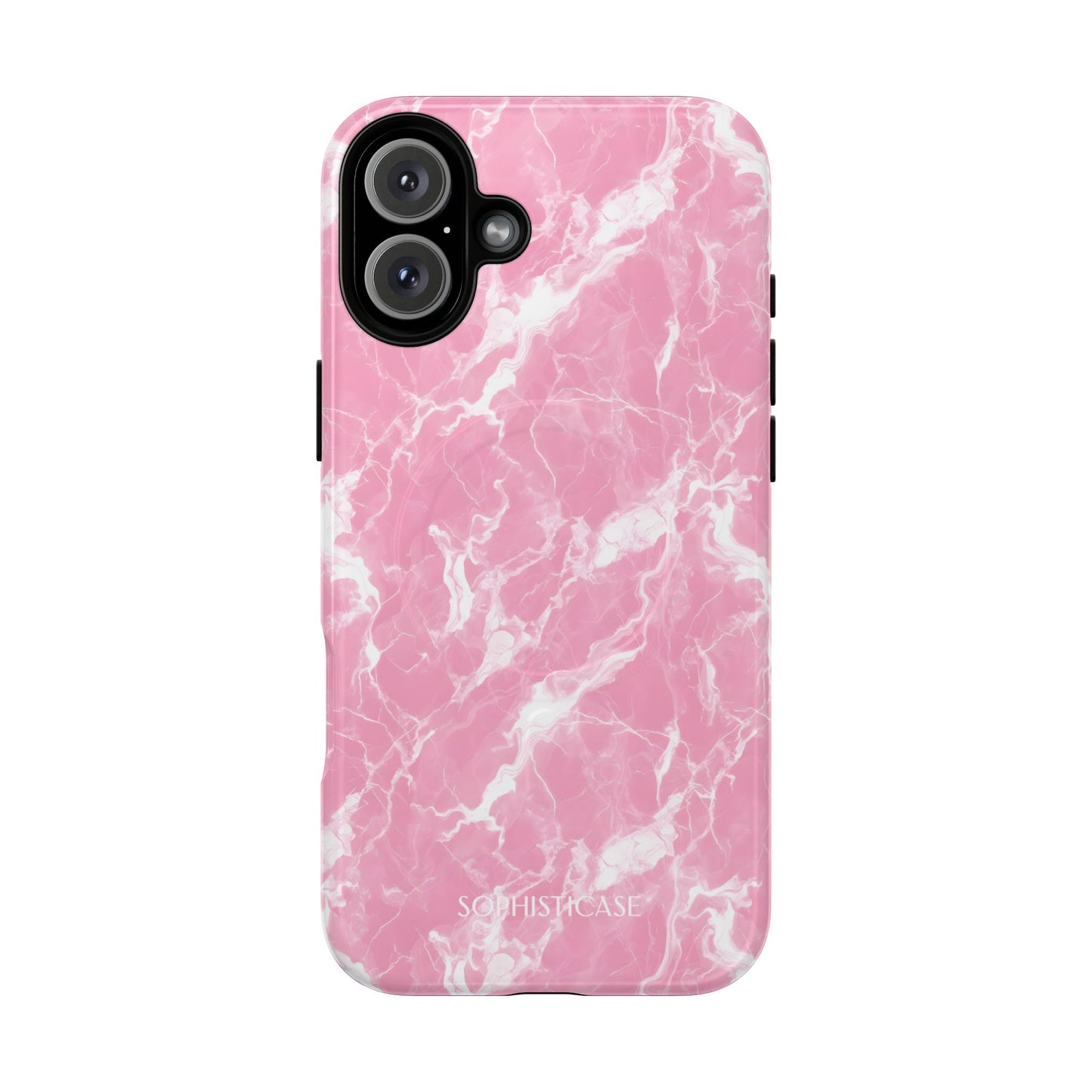 Marble Crush in Pink - iPhone Magsafe Case